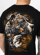 Pitbull Sports Tattoo Tshirt-black